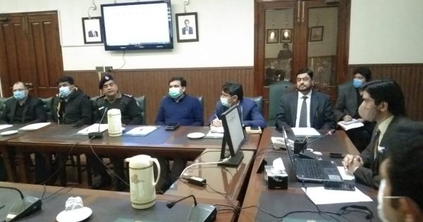 Meeting with Commissioner Lahore (R) Capt. Usman-Beautification of Lahore
